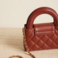 CHANEL 24A KELLY MICRO | BROWN
