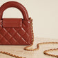 CHANEL 24A KELLY MICRO | BROWN