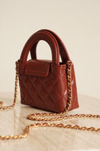 CHANEL 24A KELLY MICRO | BROWN