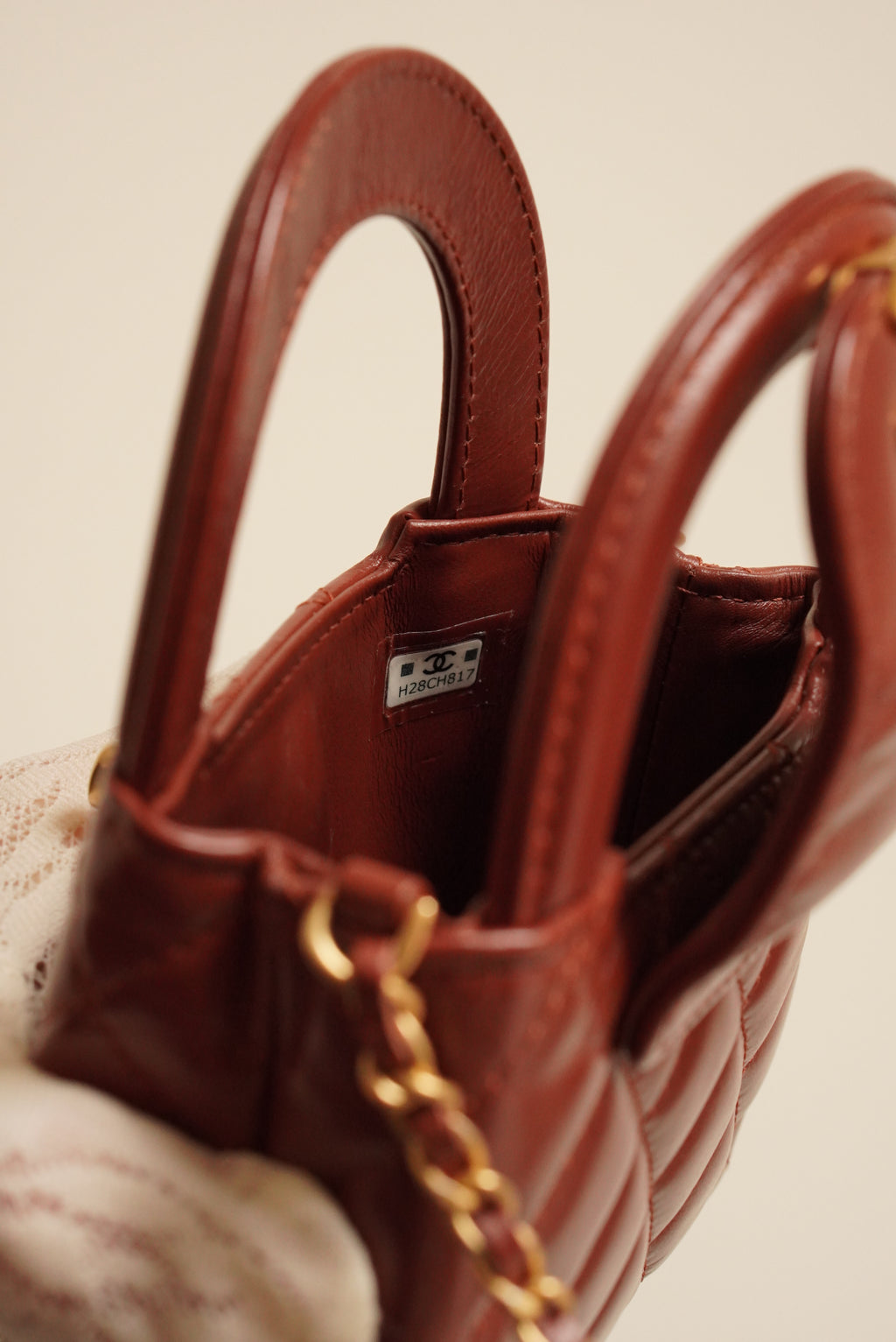 CHANEL 24A KELLY MICRO | BROWN