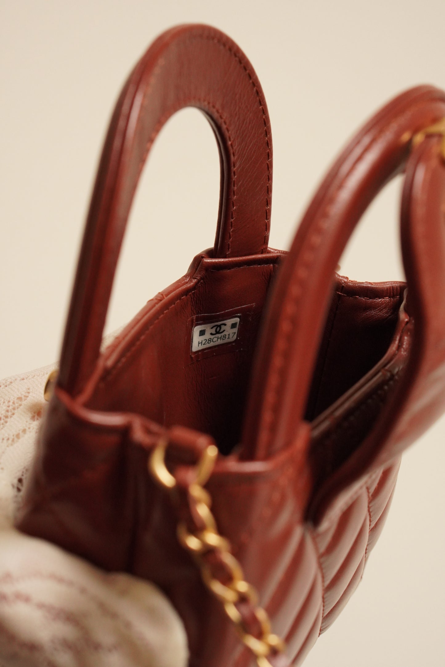 CHANEL 24A KELLY MICRO | BROWN