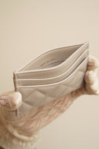 CHANEL 25C CLASSIC CARD HOLDER | LIGHT GREY