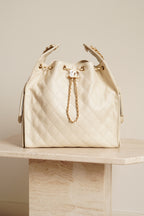 CHANEL 25 MEDIUM | LIGHT BEIGE