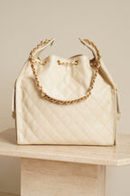 CHANEL 25 MEDIUM | LIGHT BEIGE