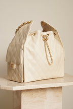 CHANEL 25 MEDIUM | LIGHT BEIGE