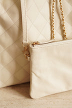 CHANEL 25 MEDIUM | LIGHT BEIGE