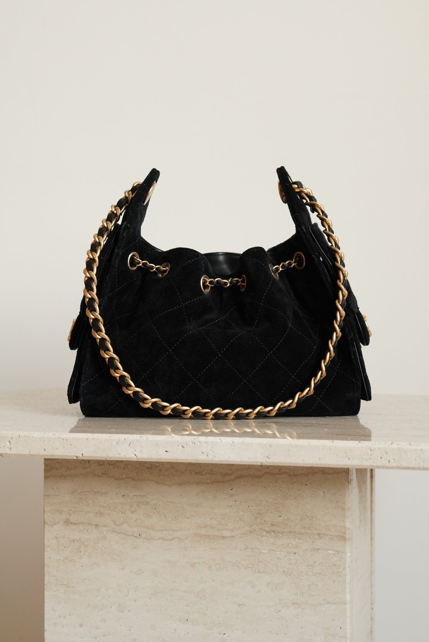 CHANEL 25 MINI | BLACK