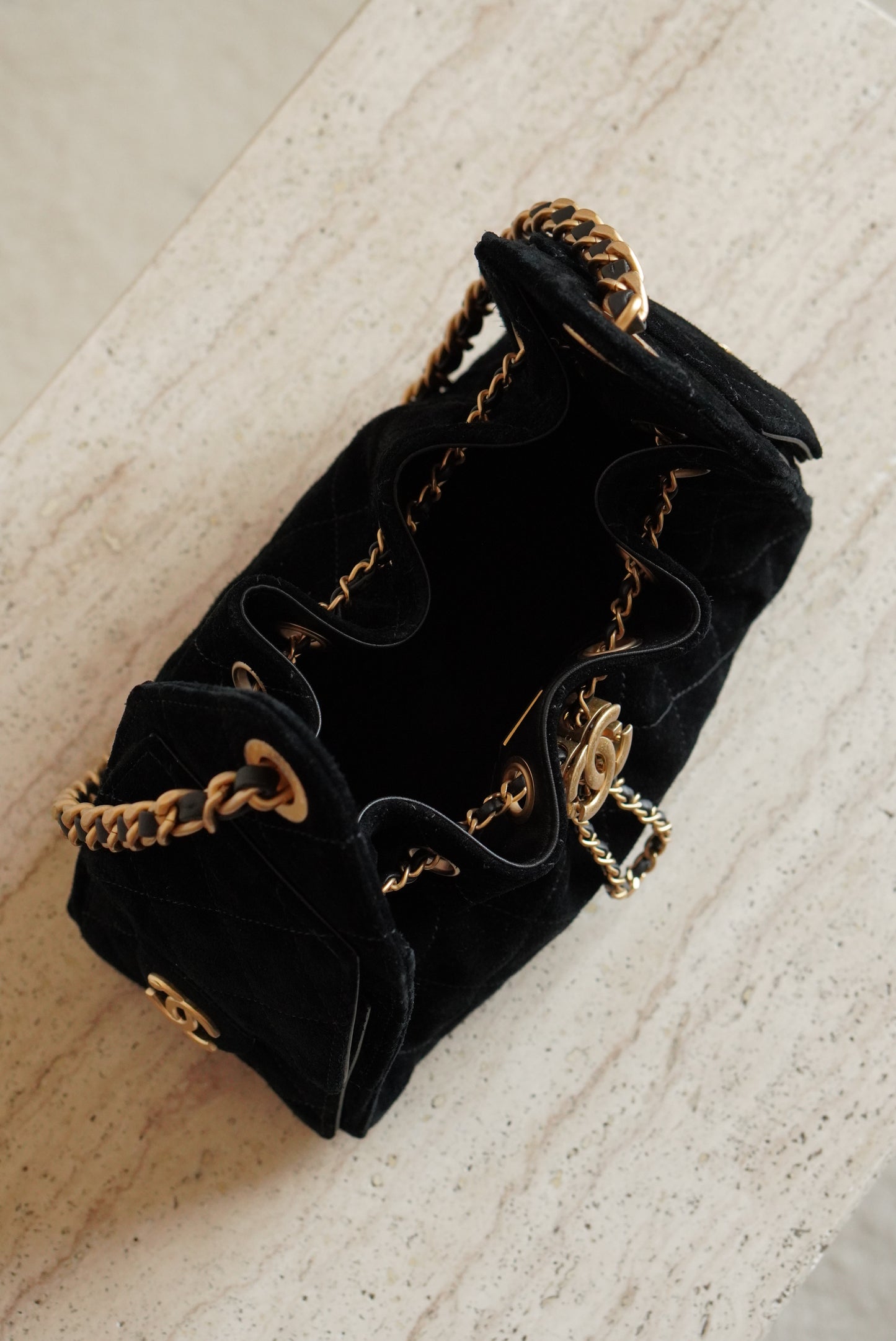 CHANEL 25 MINI | BLACK