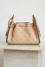 CHANEL 25 MINI | RAFFIA