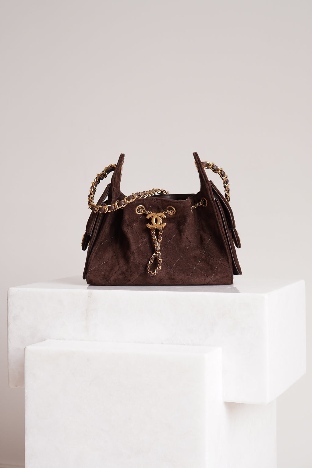 CHANEL 25 MINI | BROWN