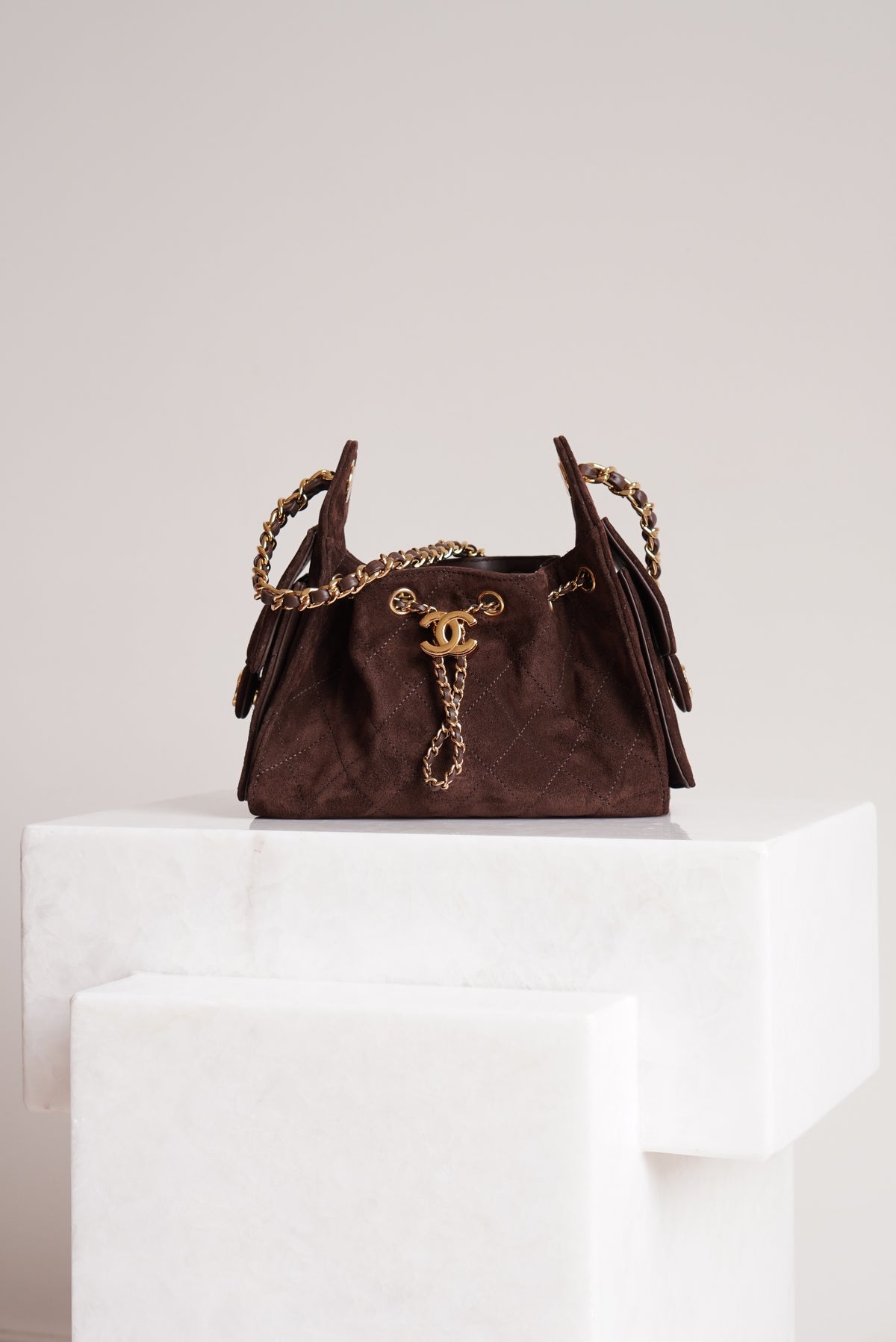 CHANEL 25 MINI | BROWN