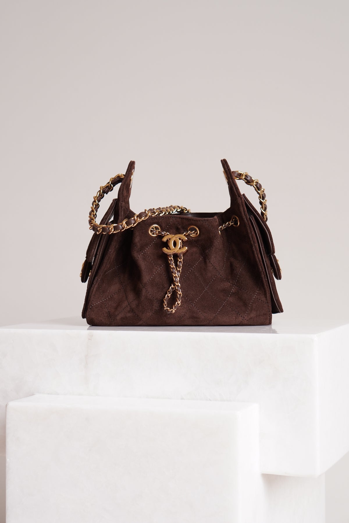 CHANEL 25 MINI | BROWN