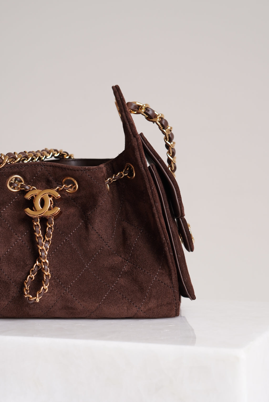 CHANEL 25 MINI | BROWN