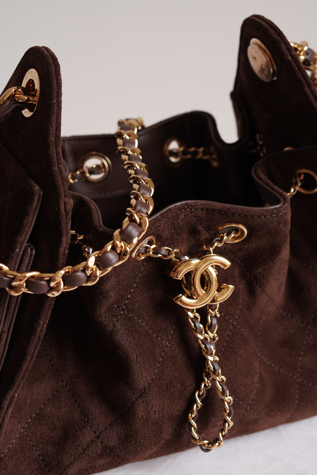 CHANEL 25 MINI | BROWN
