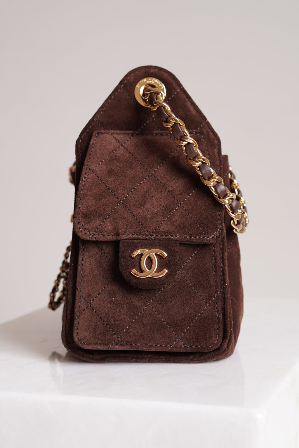 CHANEL 25 MINI | BROWN