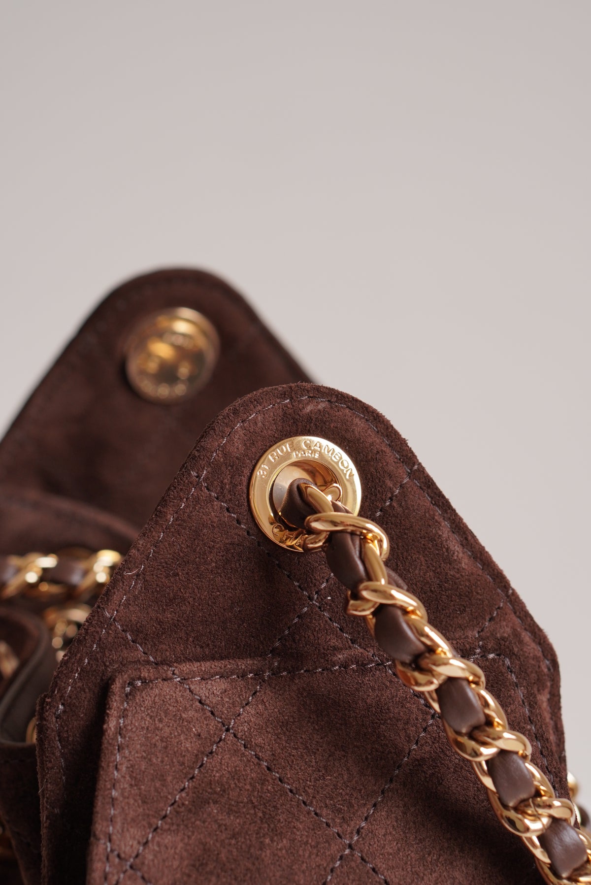 CHANEL 25 MINI | BROWN
