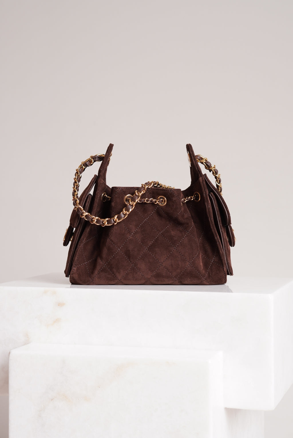CHANEL 25 MINI | BROWN