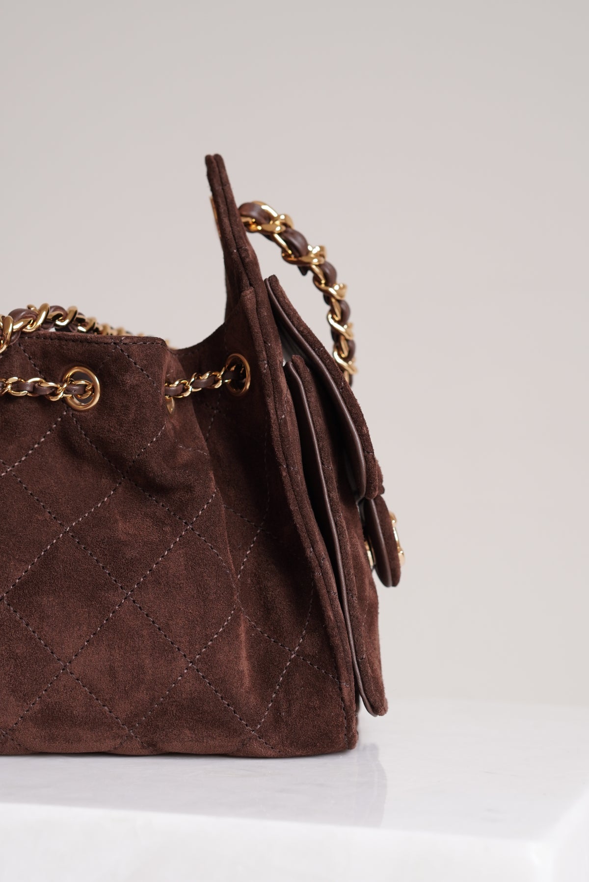 CHANEL 25 MINI | BROWN
