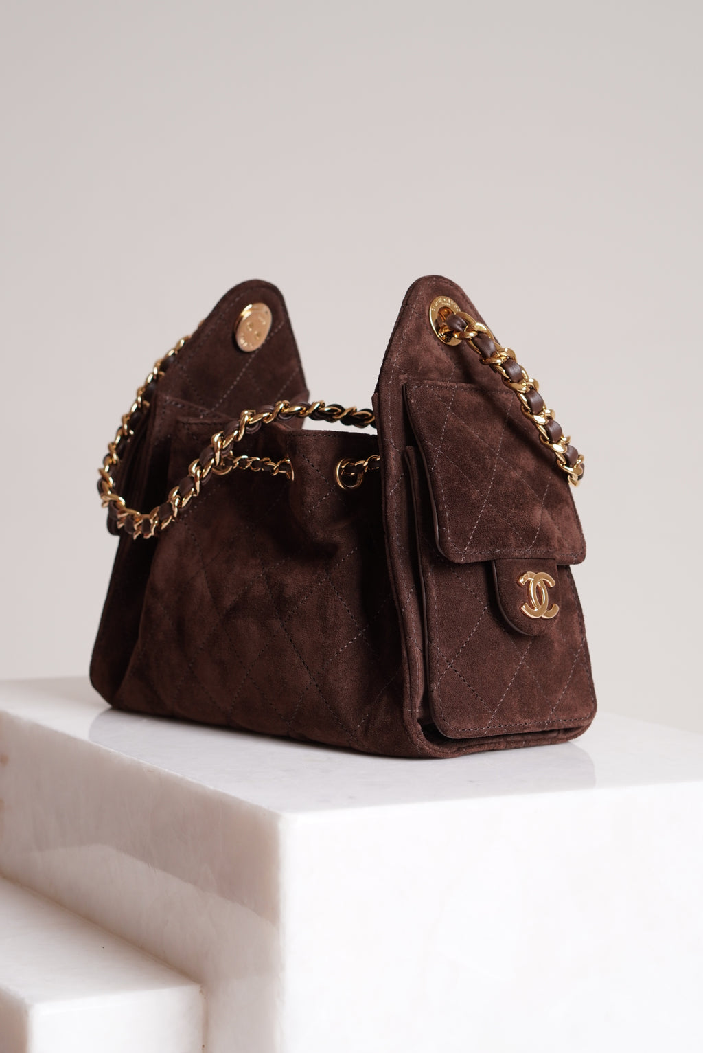 CHANEL 25 MINI | BROWN