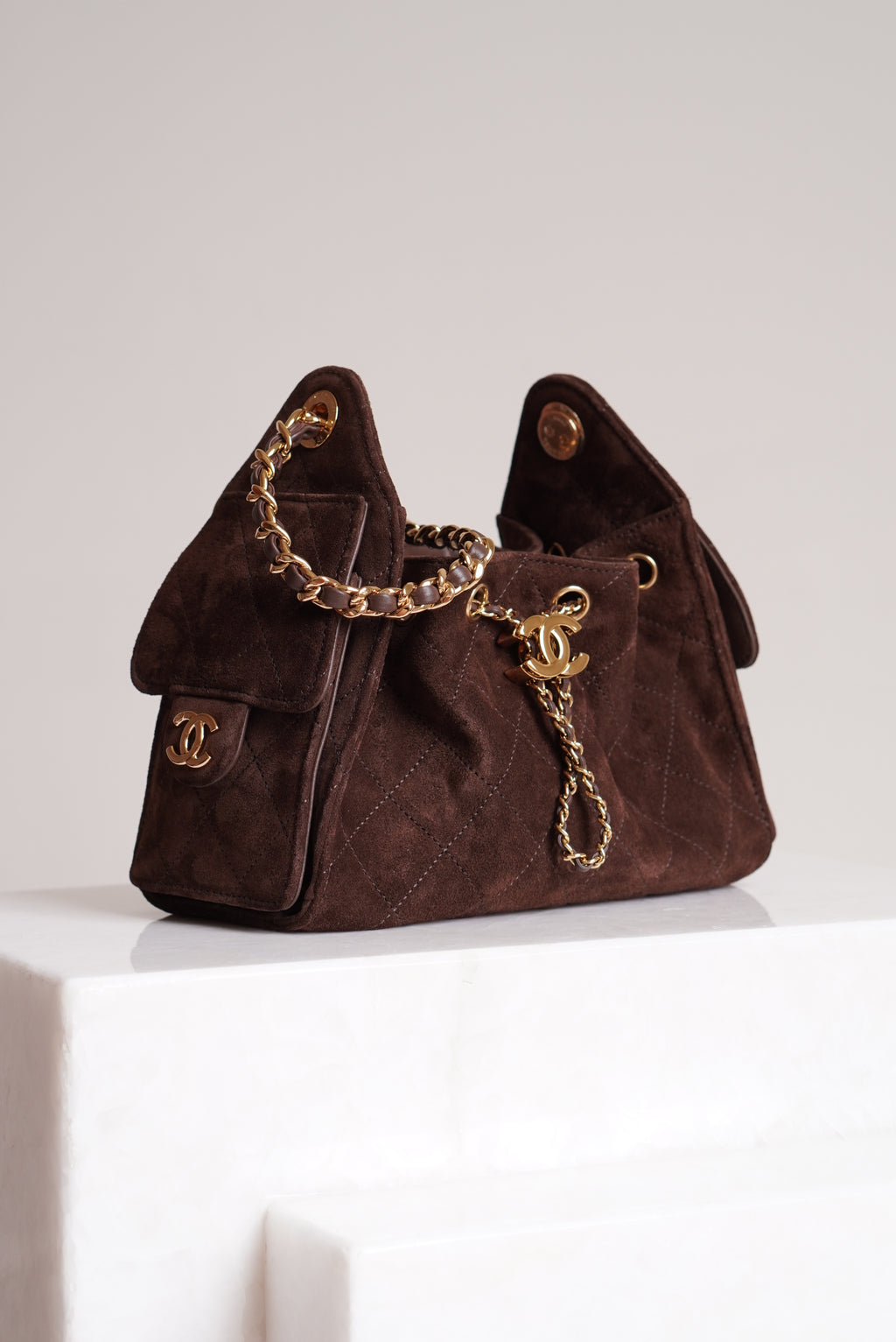 CHANEL 25 MINI | BROWN
