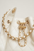 CHANEL 25 MINI | LIGHT BEIGE
