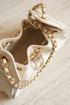CHANEL 25 MINI | LIGHT BEIGE