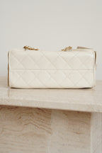CHANEL 25 MINI | LIGHT BEIGE