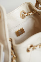 CHANEL 25 MINI | LIGHT BEIGE