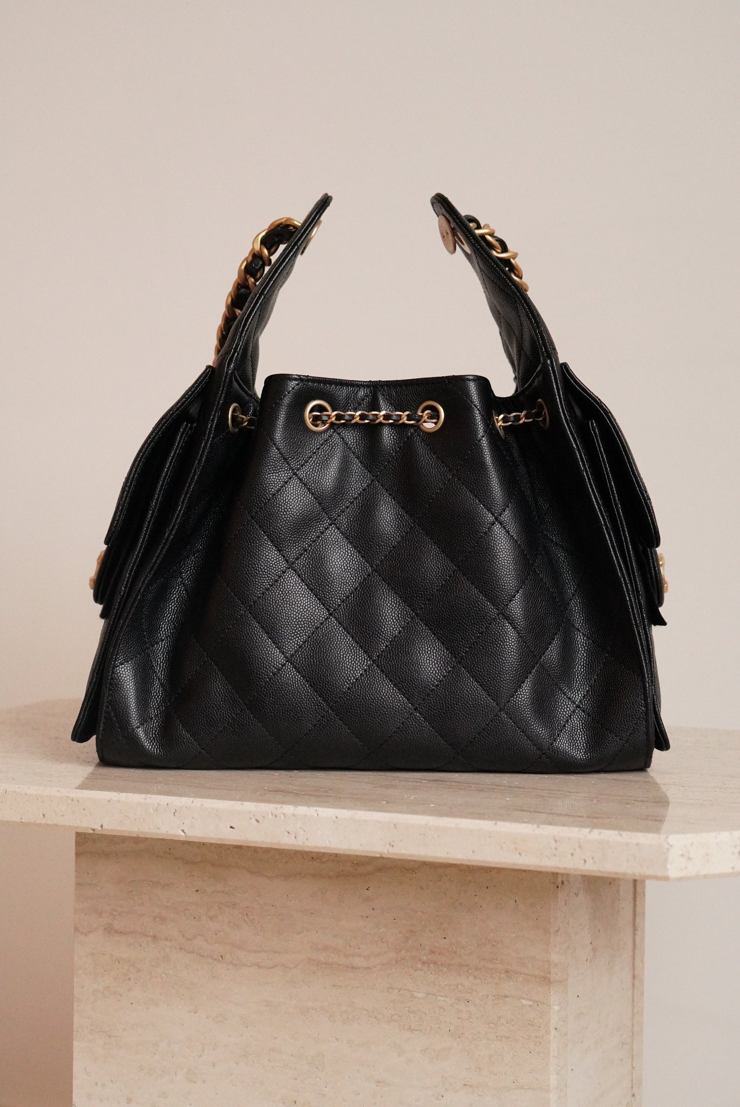 CHANEL 25 SMALL | BLACK