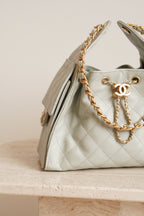 CHANEL 25 SMALL | PASTEL GREEN