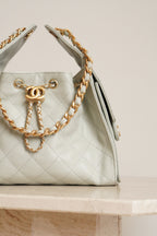 CHANEL 25 SMALL | PASTEL GREEN