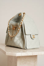 CHANEL 25 SMALL | PASTEL GREEN