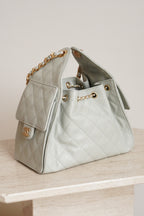 CHANEL 25 SMALL | PASTEL GREEN