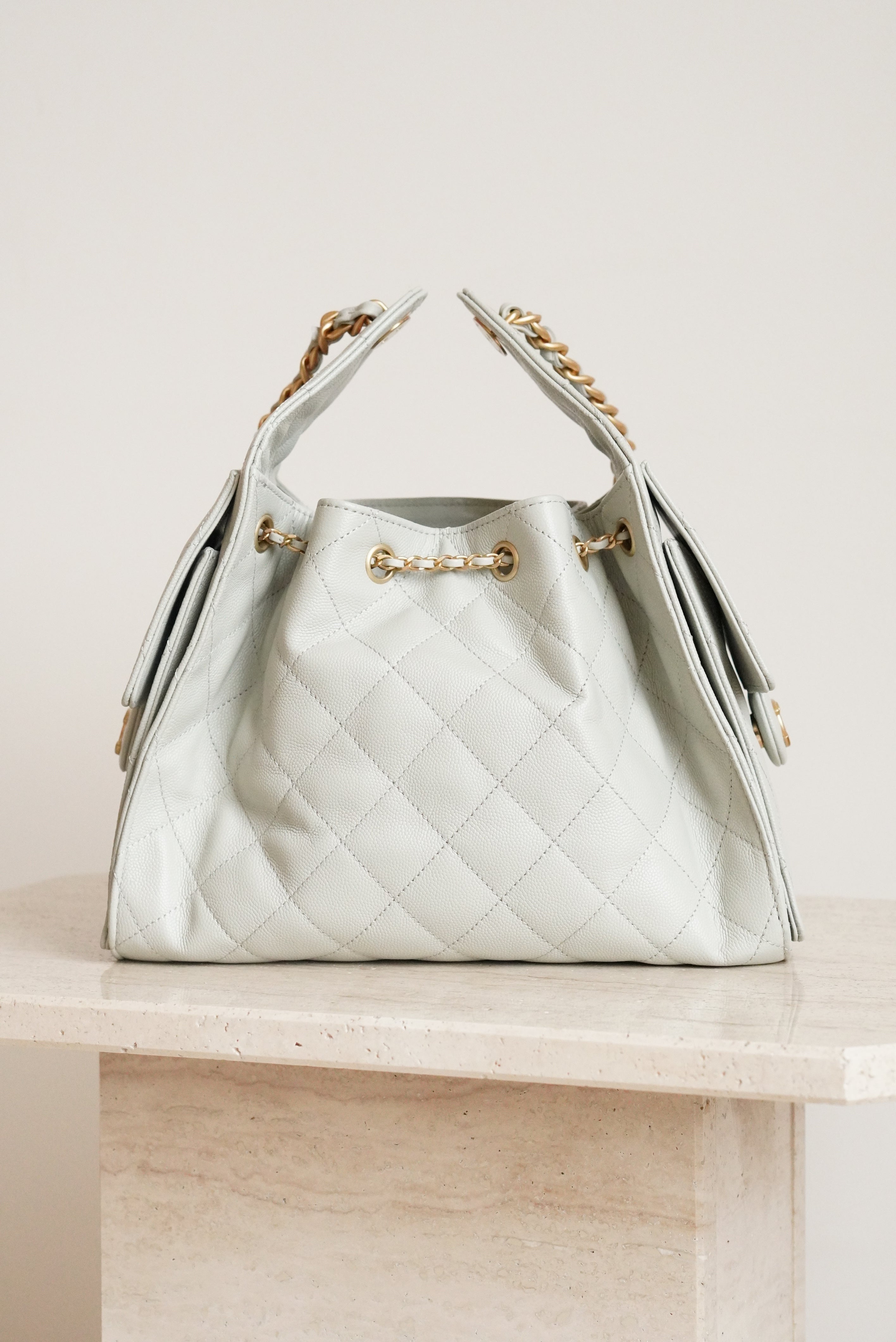 CHANEL 25 SMALL | PASTEL GREEN