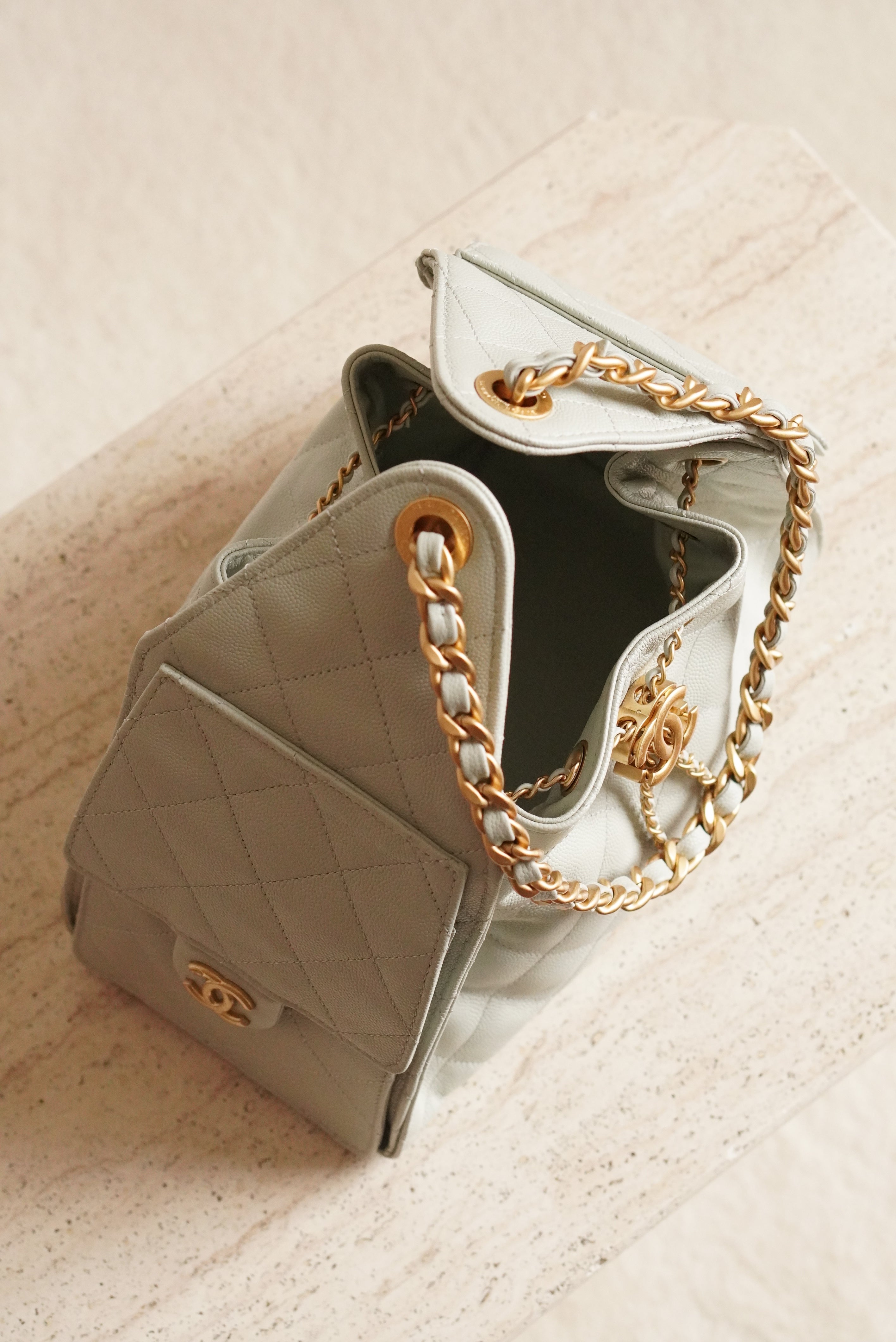 CHANEL 25 SMALL | PASTEL GREEN