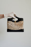 CHANEL 26A 31 MINI SHOPPING BAG | BLACK & LEOPARD