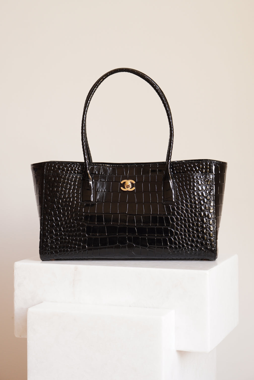 CHANEL 26S SMALL TOTE  | BLACK
