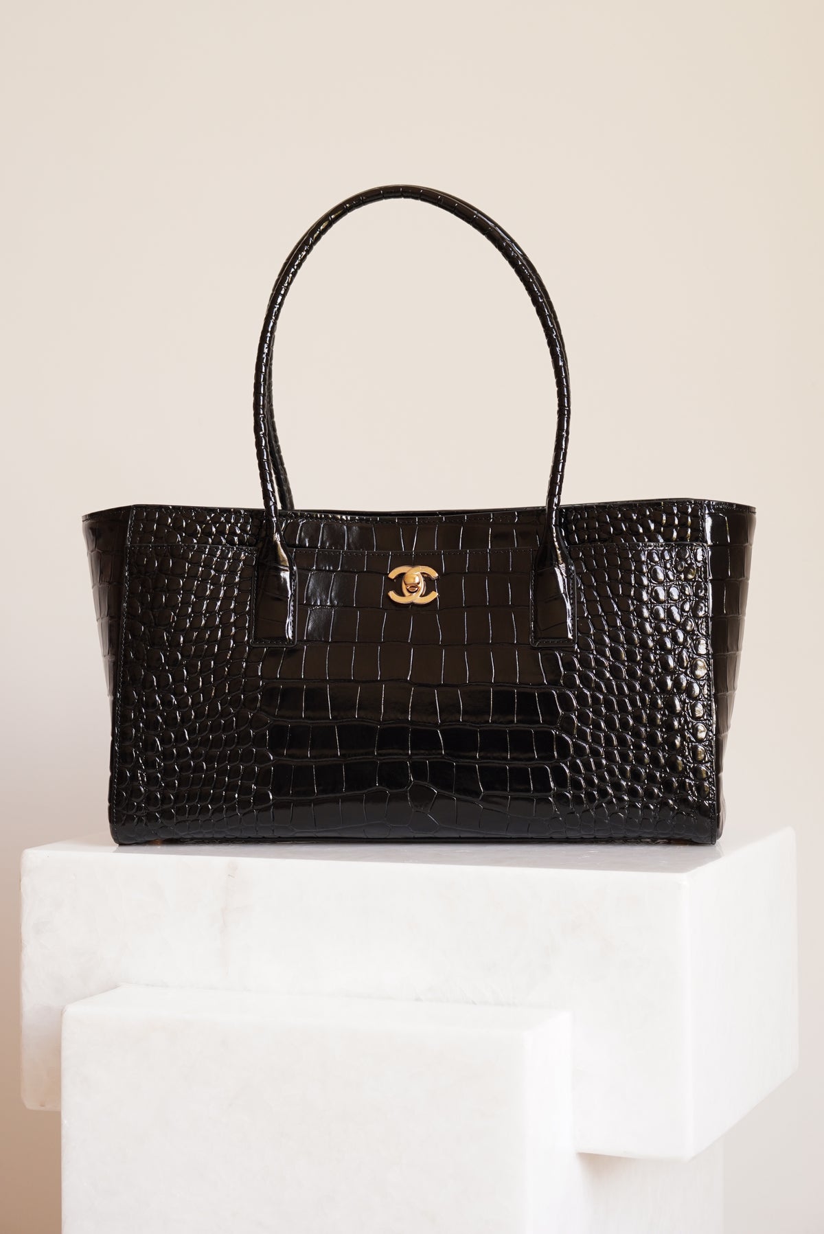 CHANEL 26S SMALL TOTE  | BLACK