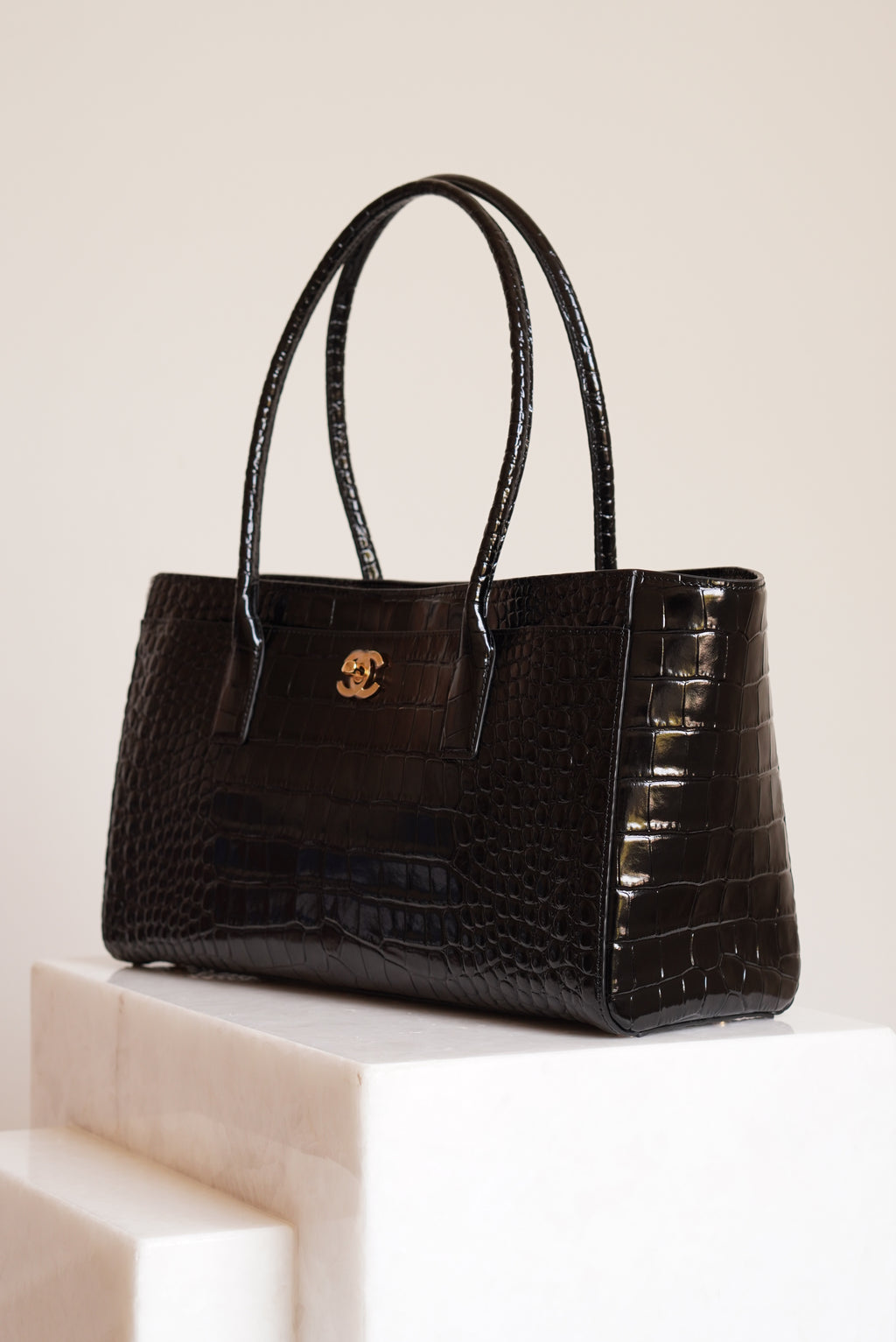 CHANEL 26S SMALL TOTE  | BLACK