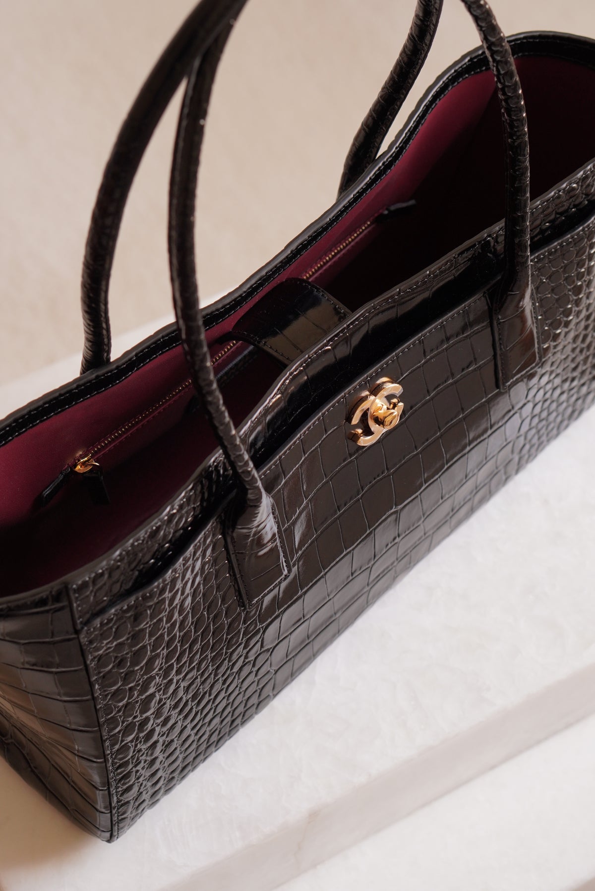CHANEL 26S SMALL TOTE  | BLACK
