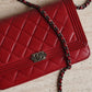 CHANEL BOY WALLET ON CHAIN