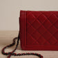 CHANEL BOY WALLET ON CHAIN