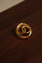 CHANEL BROOCH OVAL