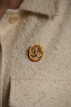 CHANEL BROOCH OVAL