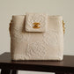 CHANEL CAMELLIA TURNLOCK SMALL