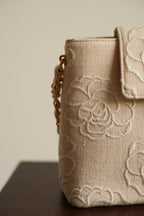CHANEL CAMELLIA TURNLOCK SMALL