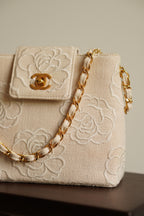 CHANEL CAMELLIA TURNLOCK SMALL