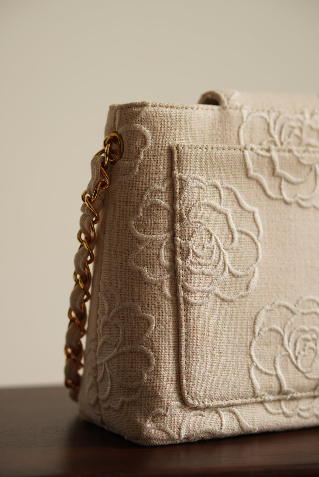 CHANEL CAMELLIA TURNLOCK SMALL