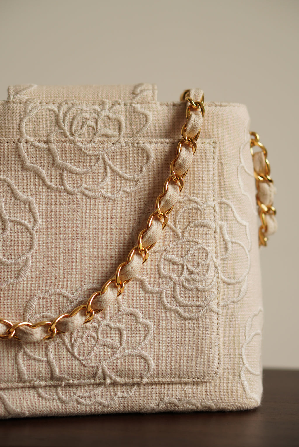 CHANEL CAMELLIA TURNLOCK SMALL