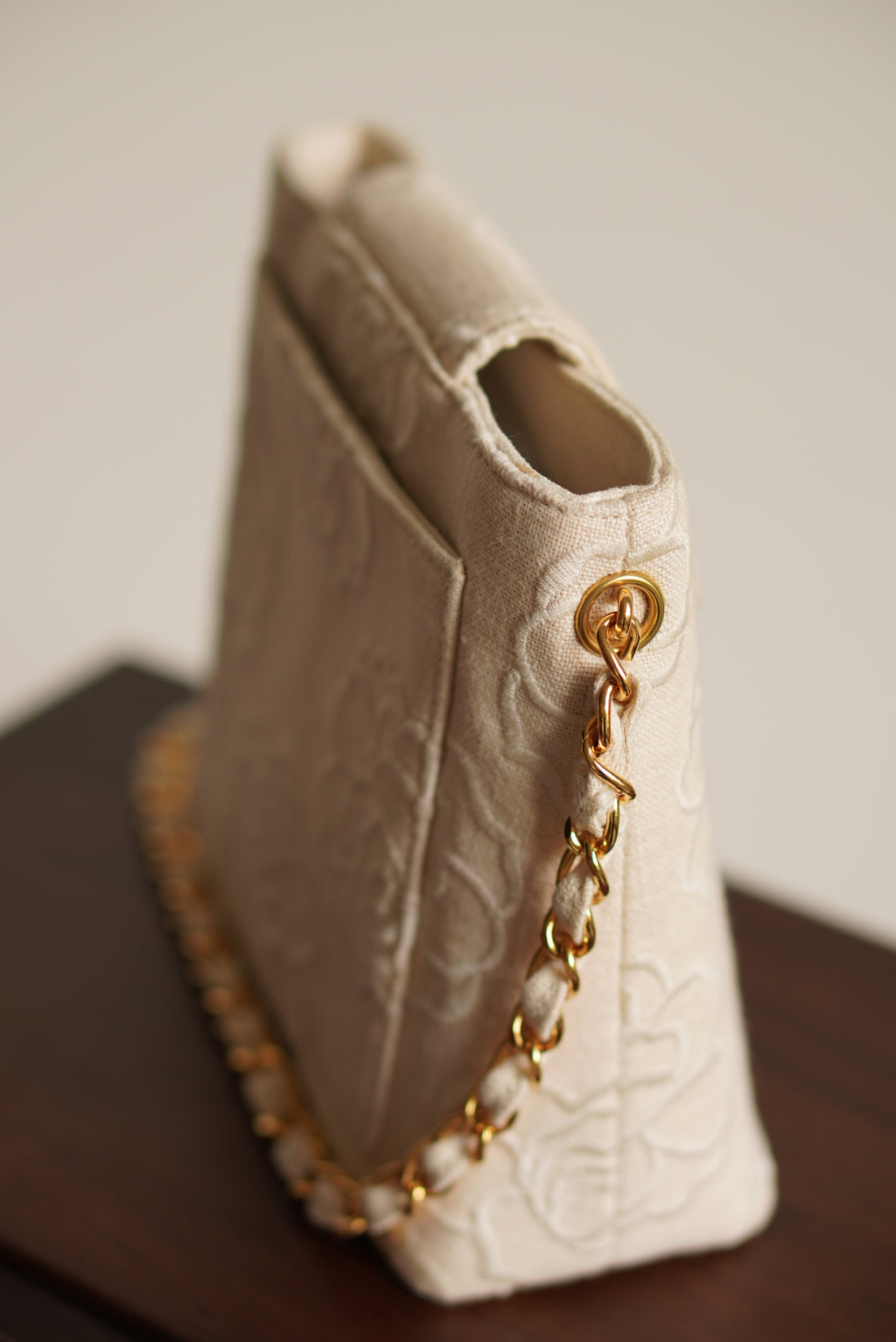 CHANEL CAMELLIA TURNLOCK SMALL